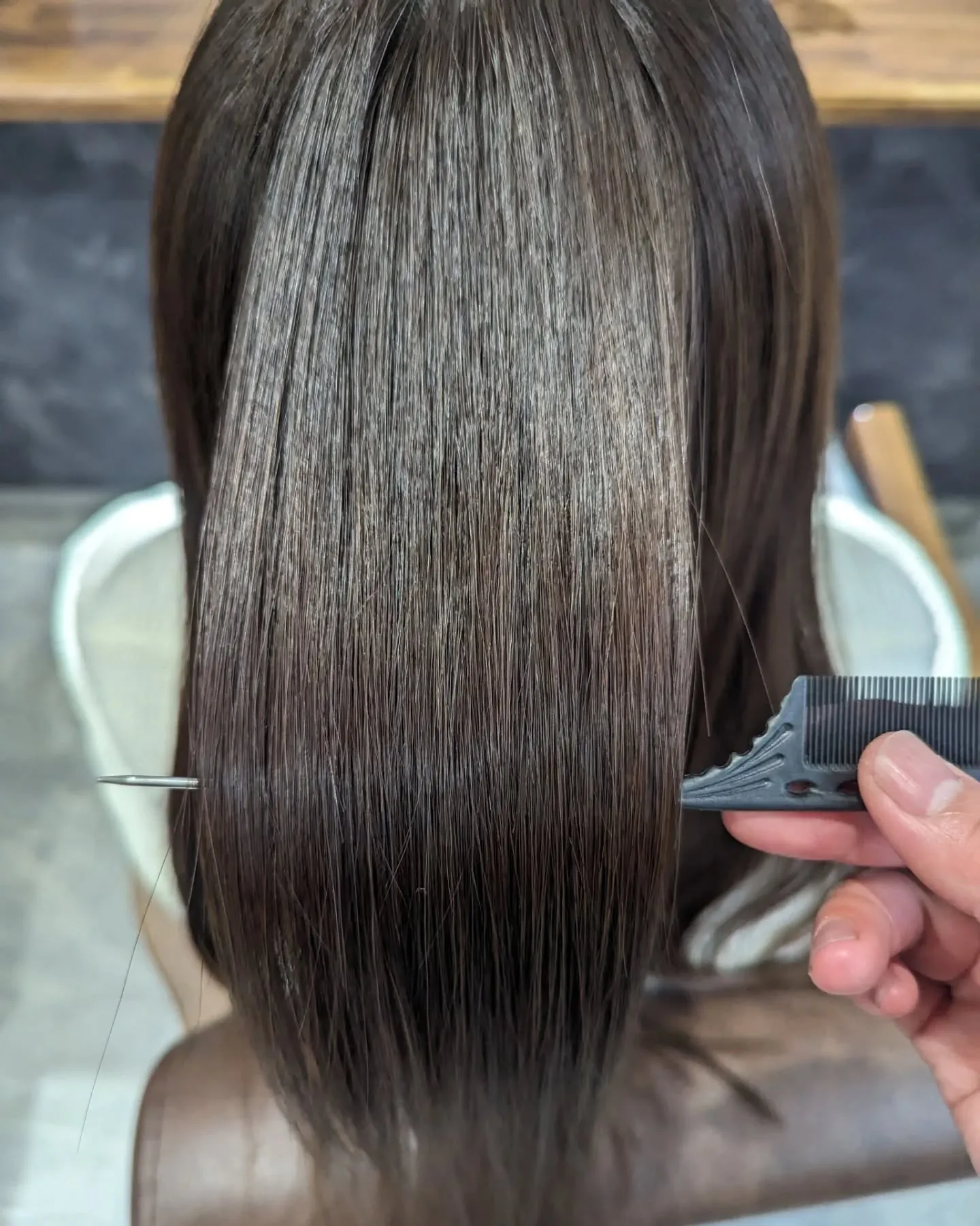 カット カラー 縮毛矯正 トリートメント