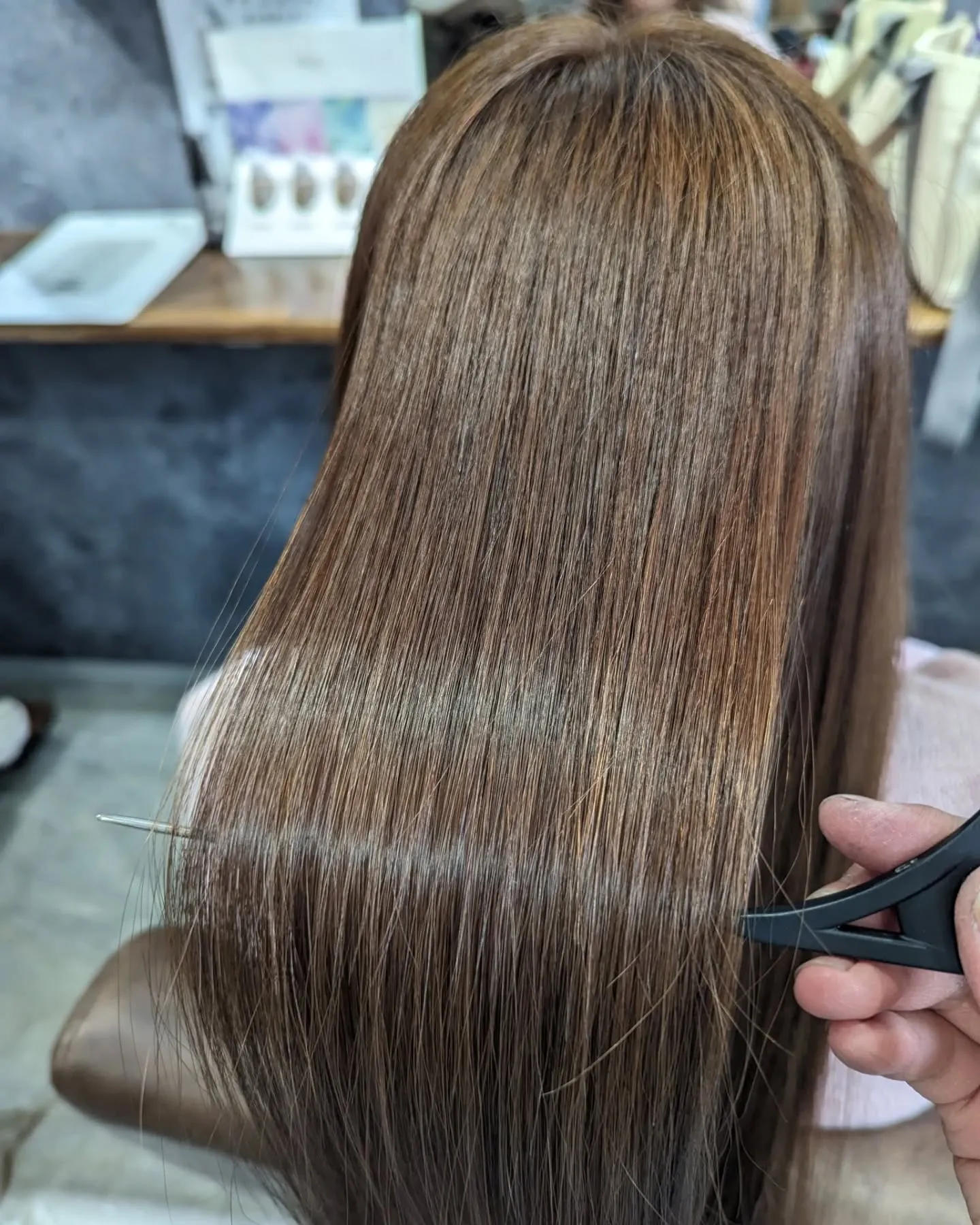 カット　カラー　トリートメント