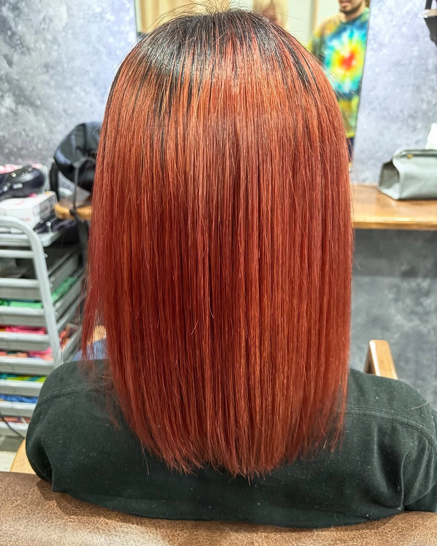 カット　縮毛矯正　トリートメント