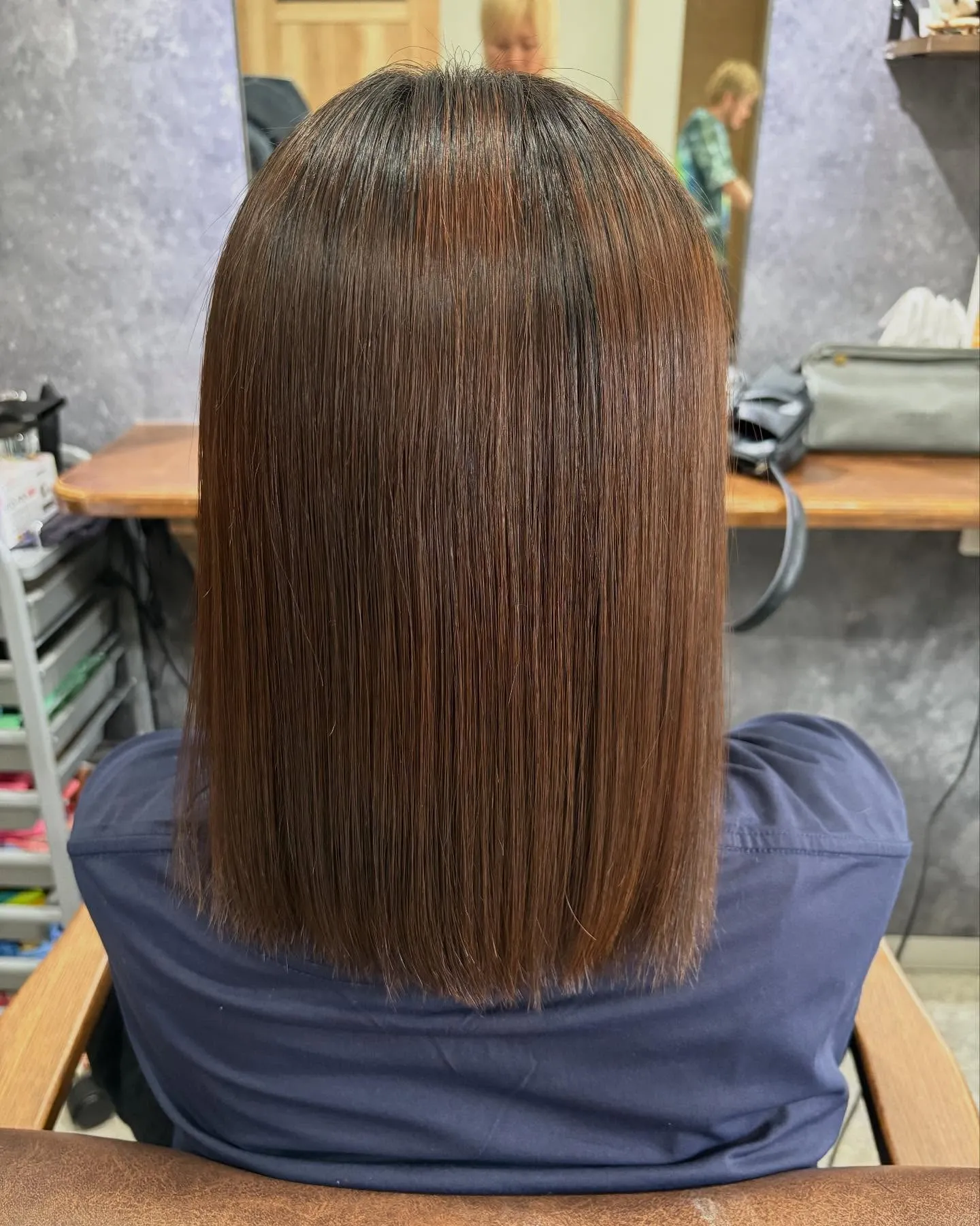 カット　縮毛矯正　トリートメント