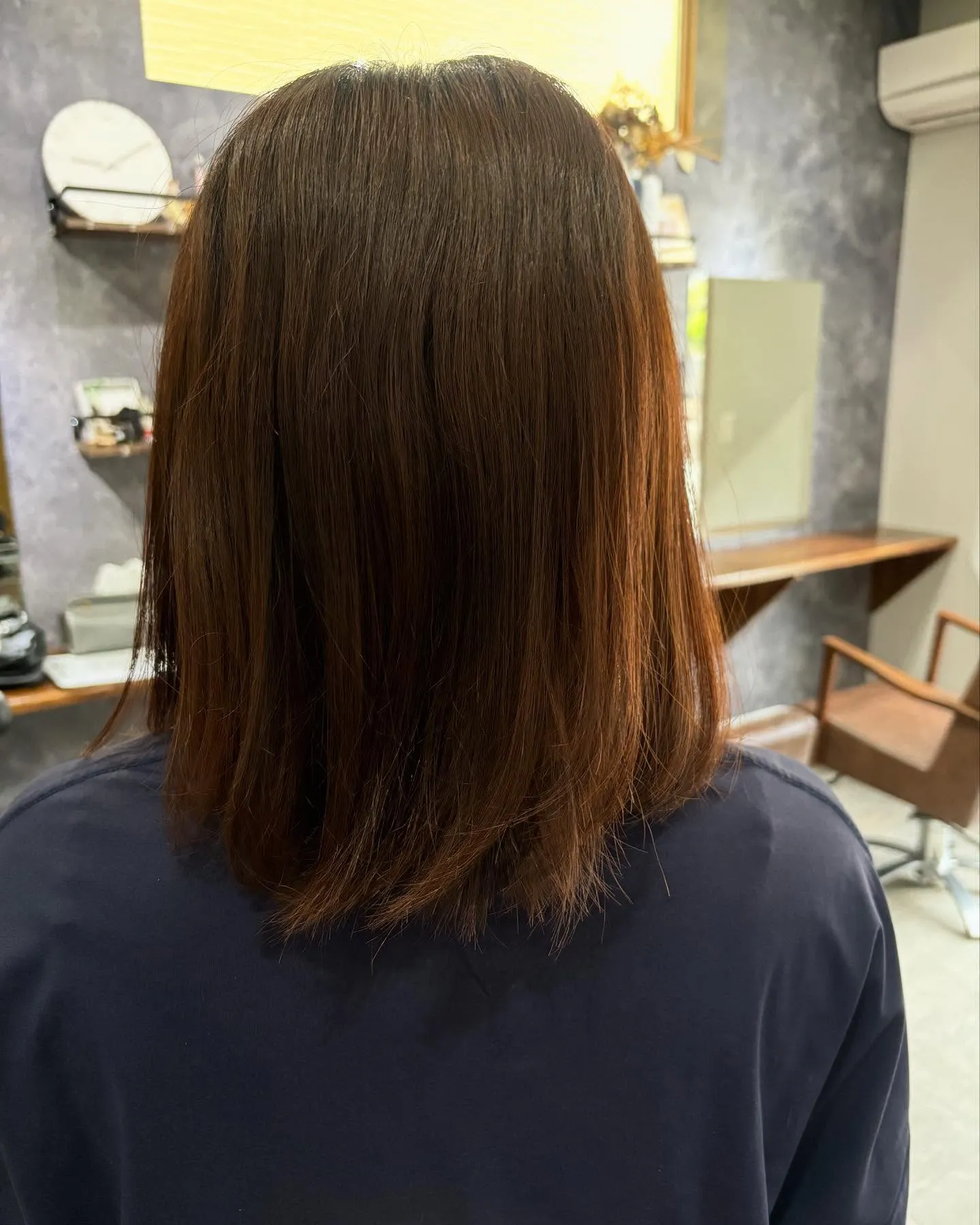 カット　縮毛矯正　トリートメント