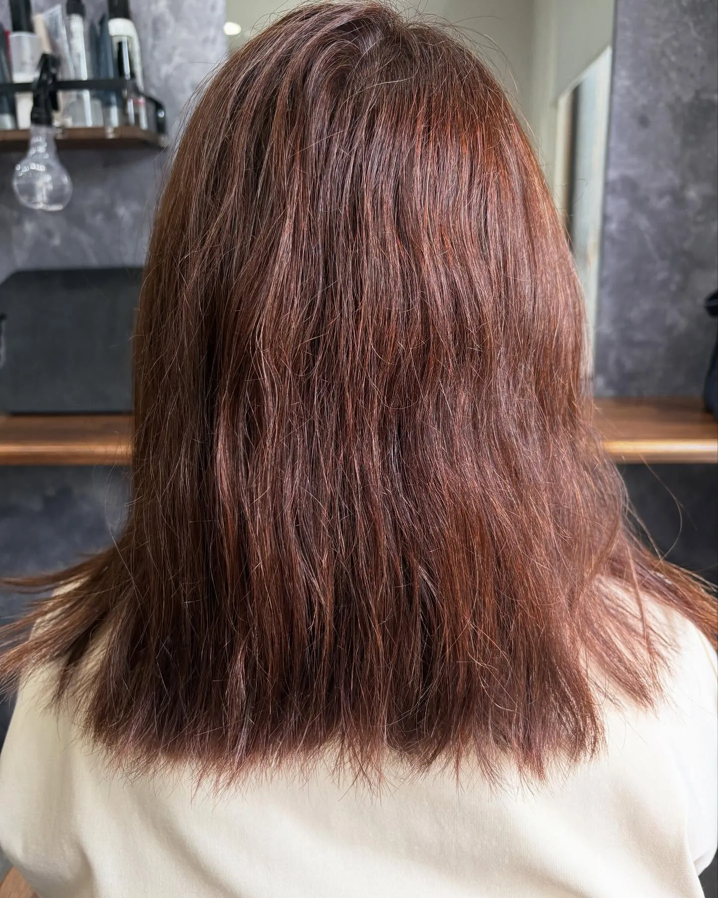 縮毛矯正　トリートメント