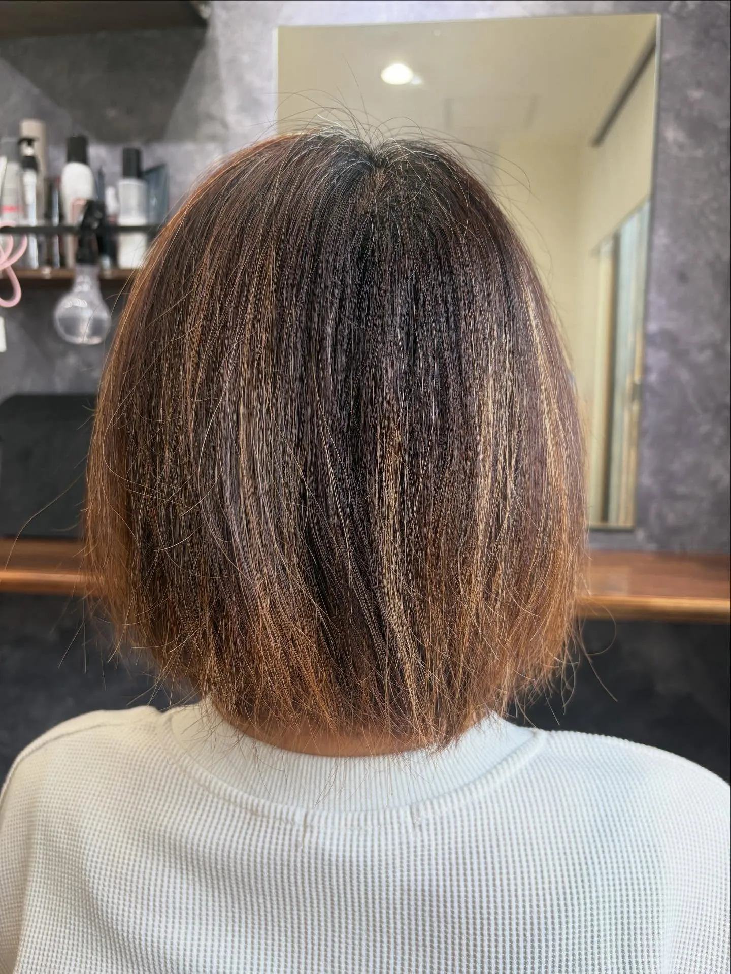 カット　カラー　縮毛矯正　トリートメント