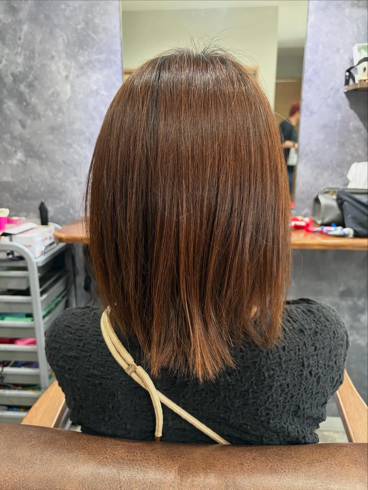 カット　ハイライトカラー　トリートメント