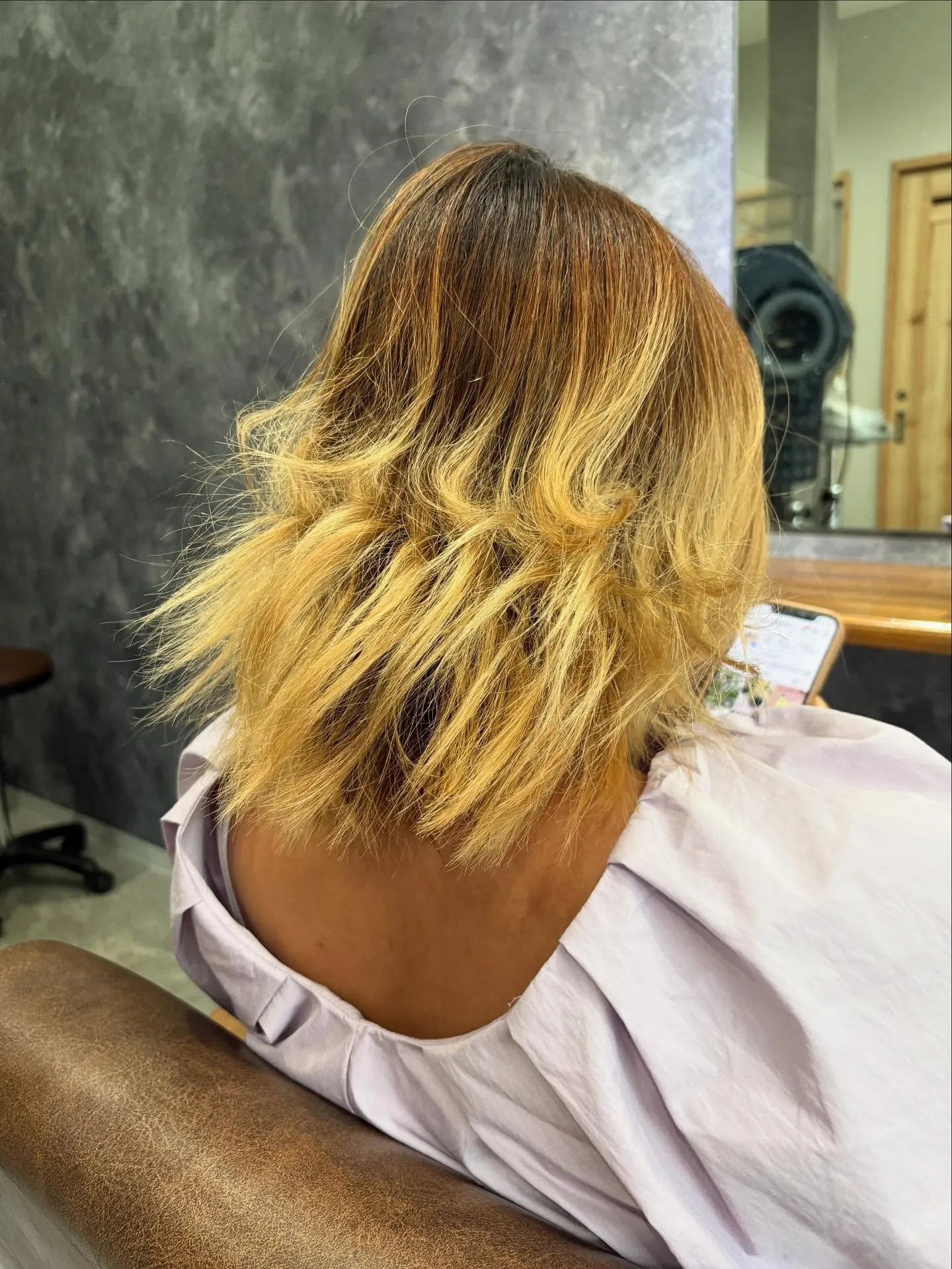 カット　カラー　トリートメント