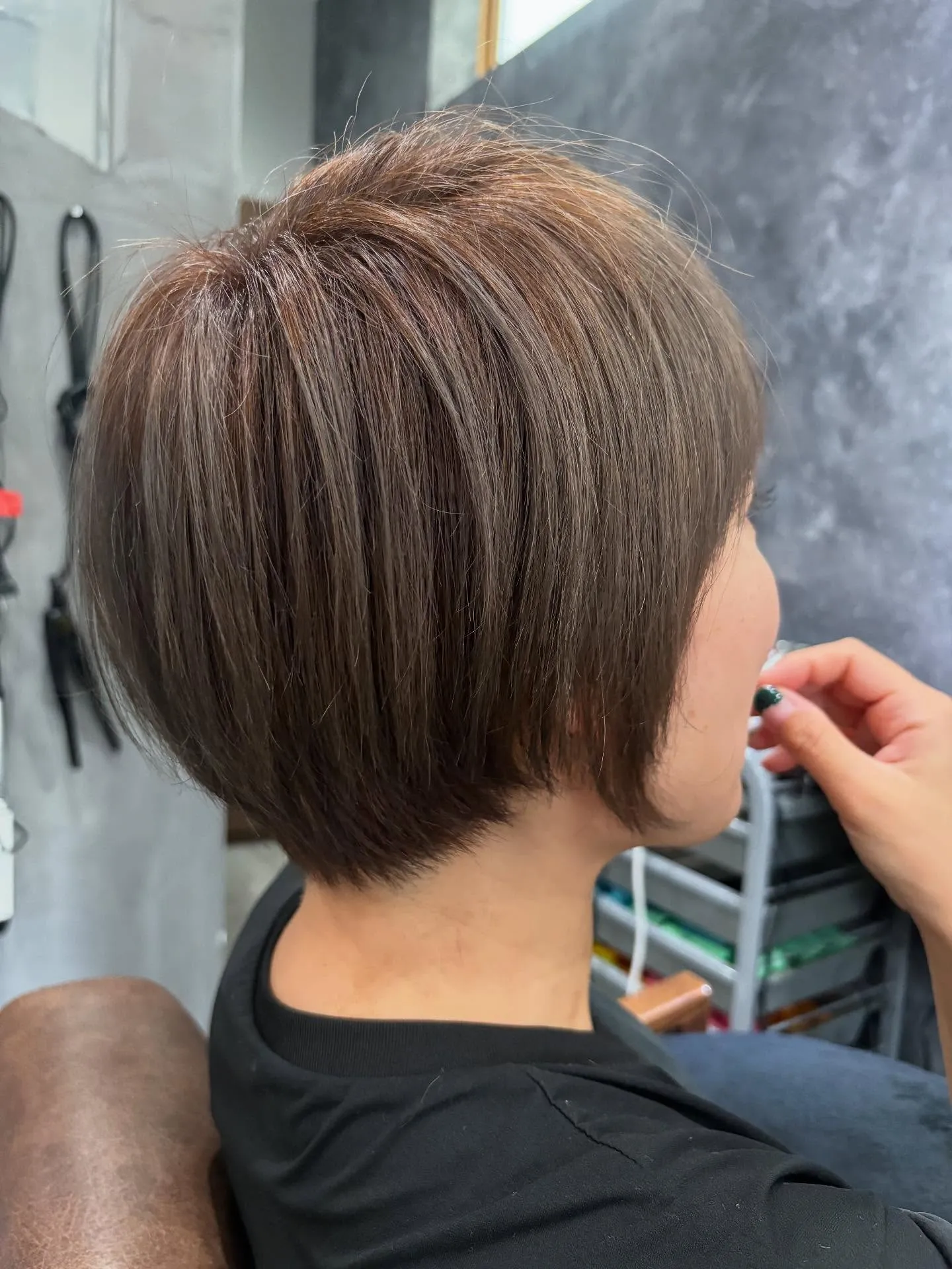 カット　カラー　トリートメント