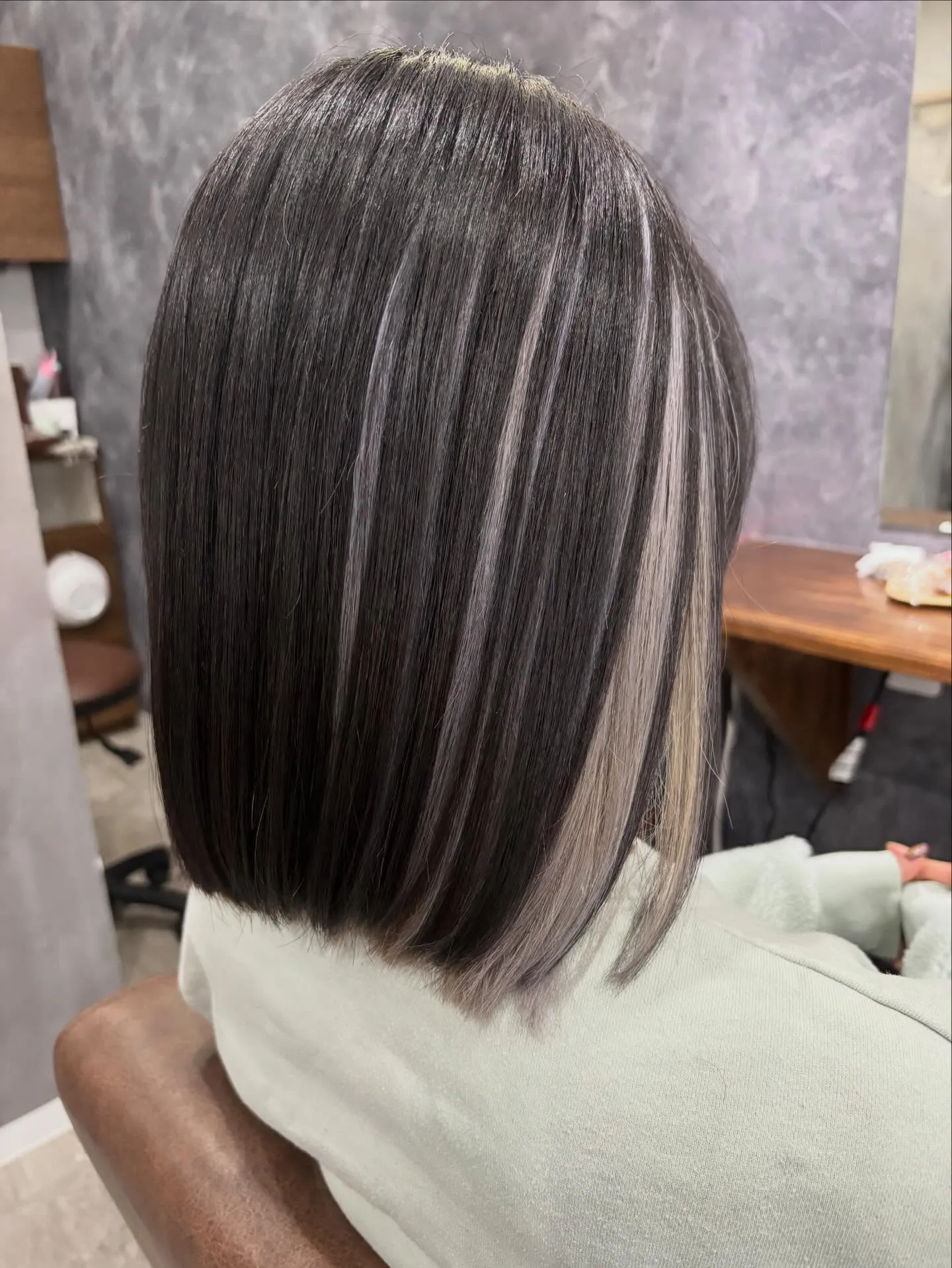 カット　逆アンブレラカラー　トリートメント